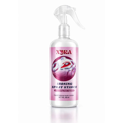 Ironing spray starch bottle with trigger nozzle and fresh fragrance label, 300ml